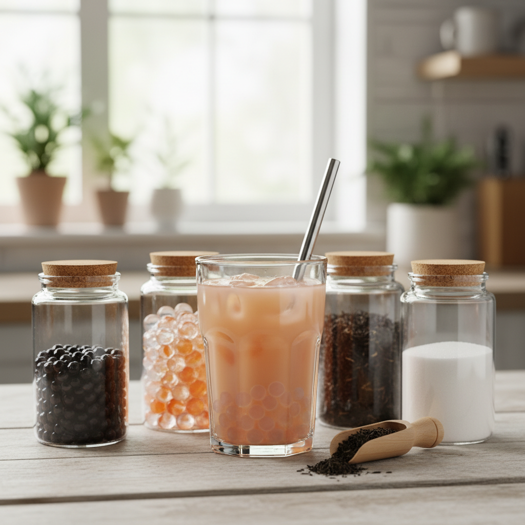 Boba Tea Ingredients for Home Brewing