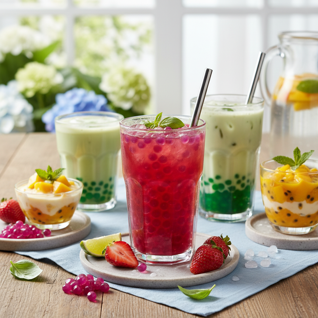 Boba Tea Summer Recipes: Cool Down with Triple B